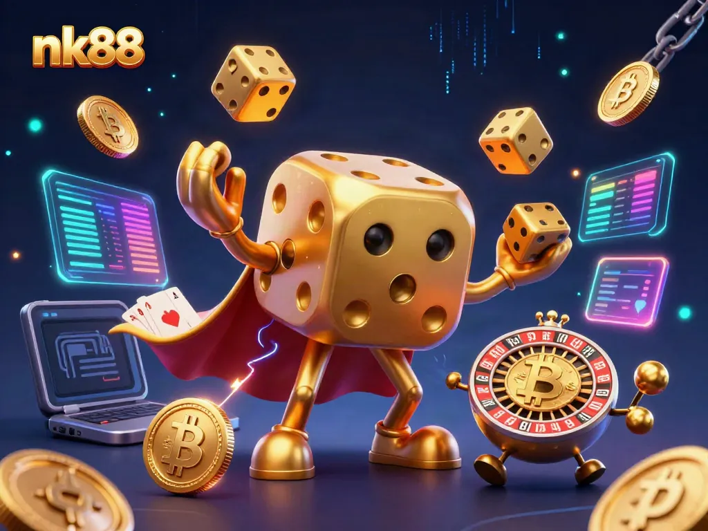 Experience thrilling wins at nk88 with lively 3D casino characters, dice, coins, and dynamic energy.